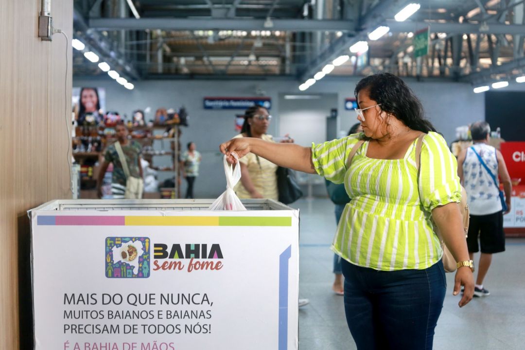 Bahia Sem Fome Implanta Novos Pontos De Coleta Em Esta Es De Metr