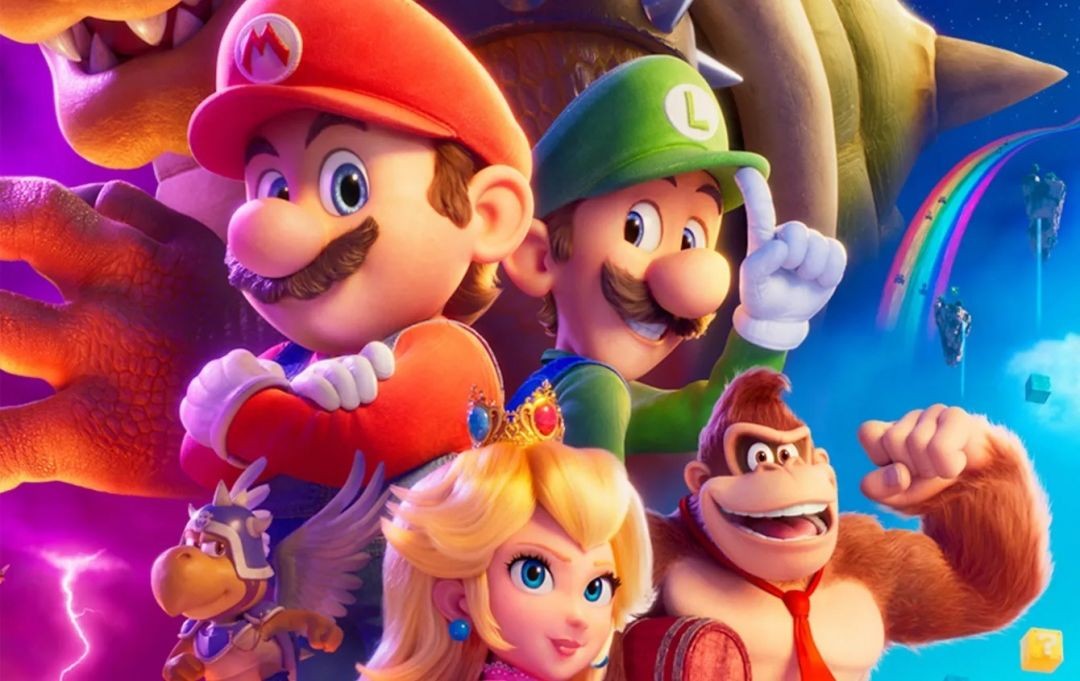 Após um mês em cartaz Mario Bros lidera ranking nacional de bilheteria, Notícias