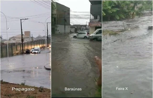 Fortes Chuvas Causam Alagamentos, Queda De Energia E Suspensão De ...