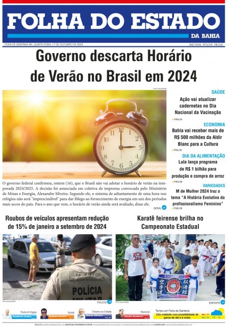 Edição 8518 17-10-2024