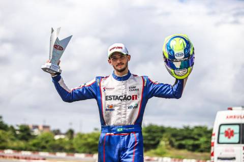 Piloto feirense Thiago Rios brilha na quinta etapa do Baiano de Kart