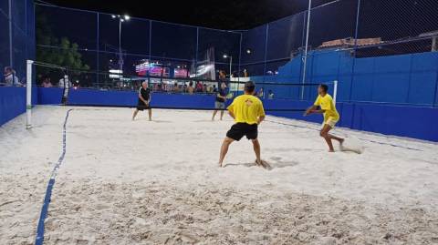 Centro Esportivo e de Lazer Evaldo Martins é inaugurado com primeira quadra de beach tennis