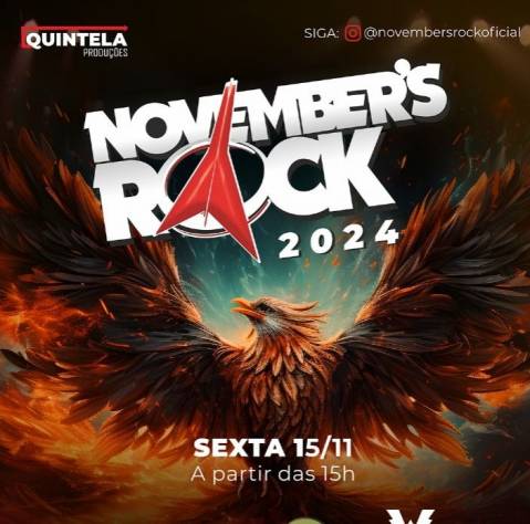 Novembers Rock retorna com edição presencial após cinco anos