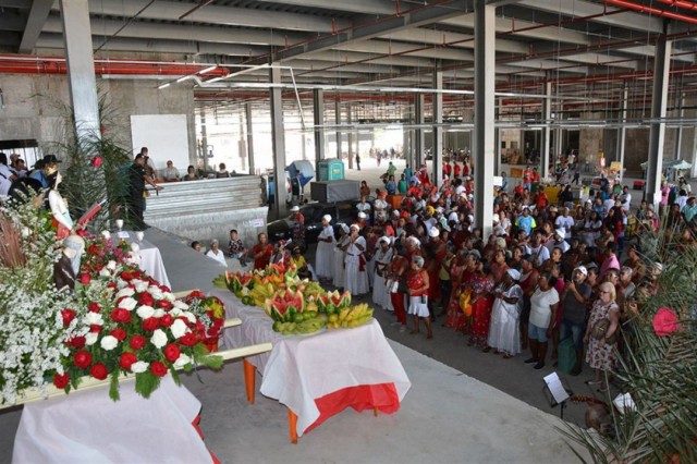 Missa, procissão e o tradicional caruru de Santa Bárbara serão realizados no dia 4 de dezembro