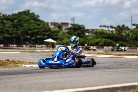 Piloto feirense Thiago Rios busca consolidar título do Baiano de Kart