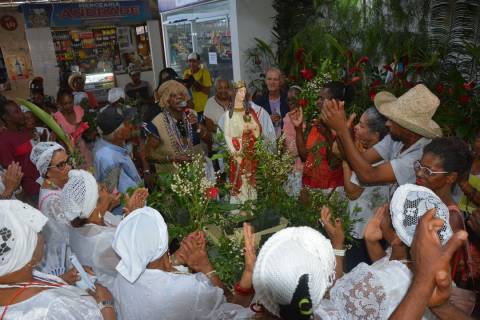 Sambadores do Nordeste participam da festa de Santa Bárbara nesta quarta (4); veja programação