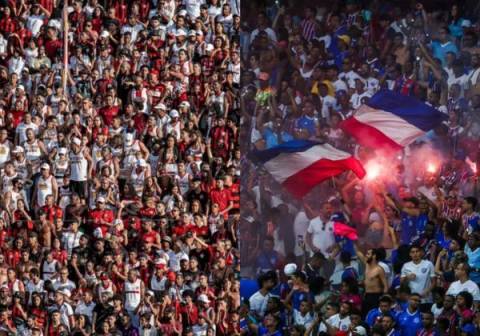 Torcidas organizadas de Bahia e Vitória fazem ações sociais no Natal