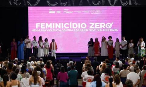 Governo federal lança campanha Feminicídio Zero