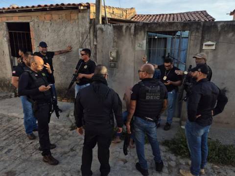 Polícia Civil prende acusados de latrocínio ocorrido em Feira de Santana