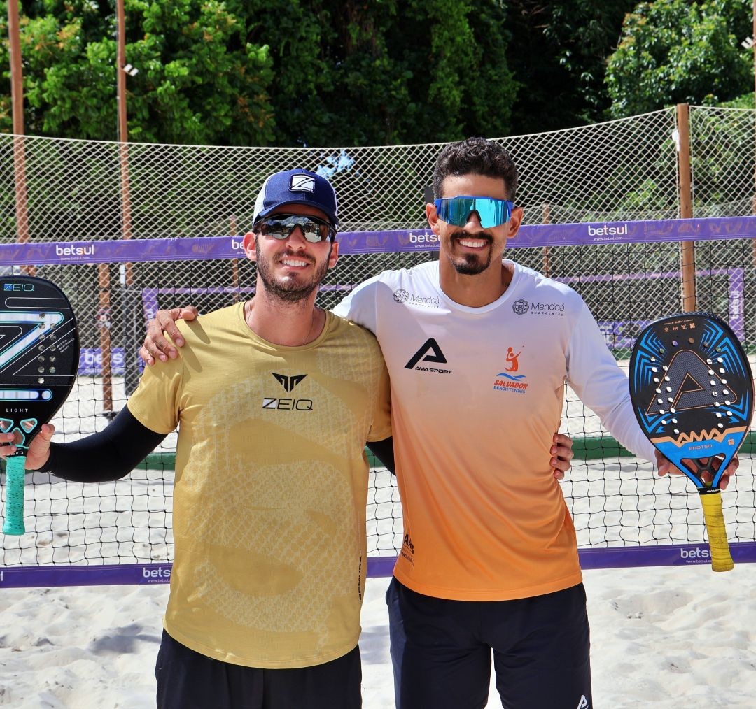 Dupla baiana de beach tennis rumo ao desafio internacional