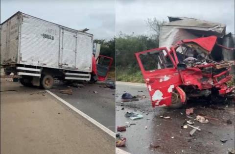 Acidente na BR-242, em Ibitiara, deixa quatro mortos e interdita rodovia por 7 horas