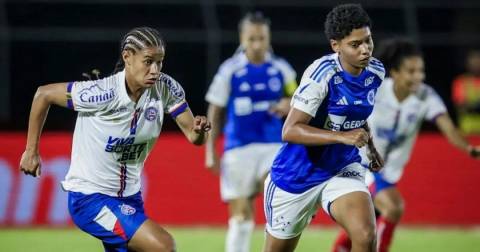 Bahia perde para o Cruzeiro e dá adeus à Supercopa do Brasil Feminina