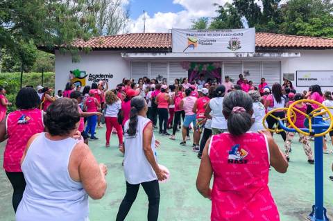 Academia da Saúde promove ação de combate à obesidade no Parque Erivaldo Cerqueira